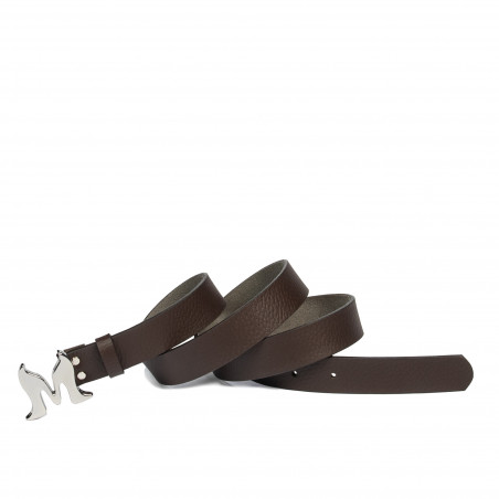 Damengürtel 41m Biz Kaffee