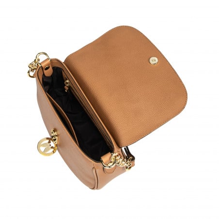 Damentasche Schultertasche 017g Kamel