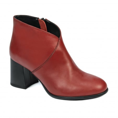 Damenstiefeletten 1194 bordeaux