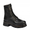 Damenstiefel 3386 schwarz kombiniert