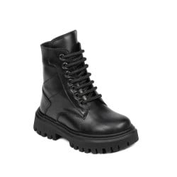Schwarze Kleinkindstiefel 111c