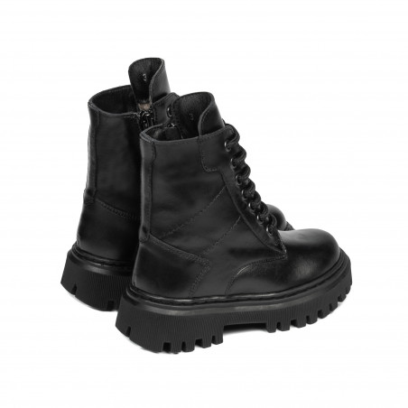 Schwarze Kleinkindstiefel 111c