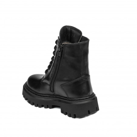 Schwarze Kleinkindstiefel 111c