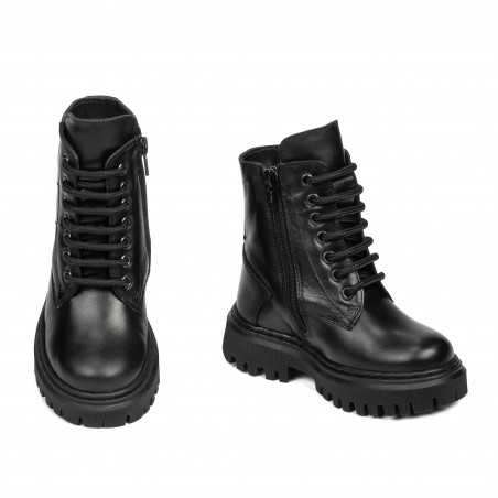 Schwarze Kleinkindstiefel 111c