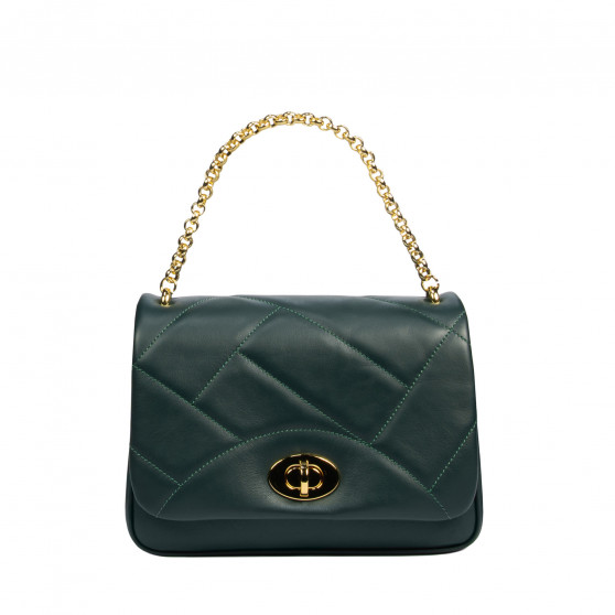 Damenschultertasche 005g Forest Green Damenschultertasche 005g Forest Green