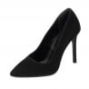 Elegante Damenschuhe 1299 schwarz Antilope