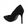 Elegante Damenschuhe 1299 schwarz Antilope