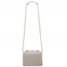 Damen-Umhängetasche 009g Beige Safiano