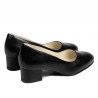Damen elegante Schuhe 1270s schwarz