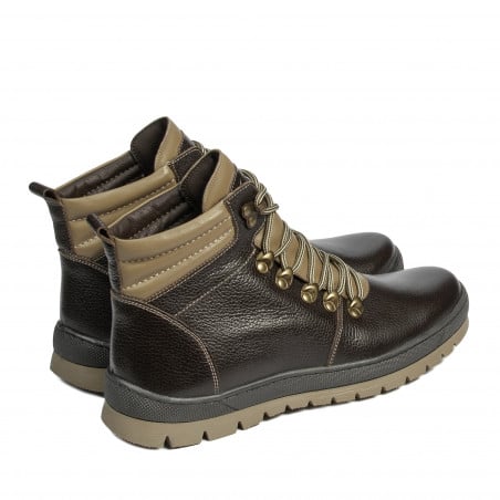 Herrenstiefel 4141 kombiniertes Kaffee