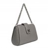 Damentasche Schultertasche 003g 01 grau Elefant