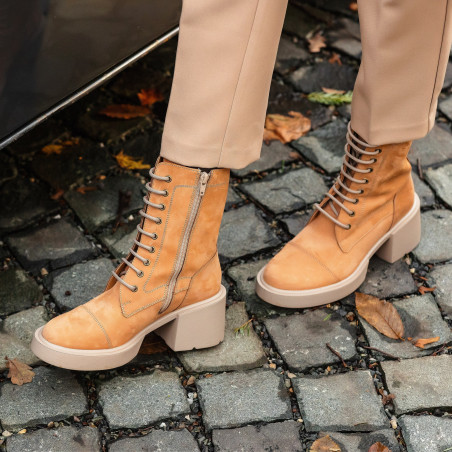 Damenstiefel 3383 Bufo Braun