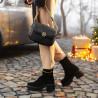 Damentasche Schultertasche 017g schwarz lifestyle
