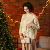 Damentasche Schultertasche 009g Beige Kaviar lifestyle