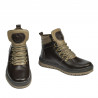Herrenstiefel 4141 kombiniertes Kaffee