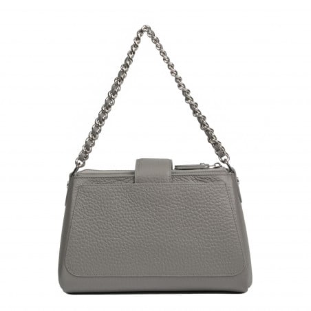Damentasche Schultertasche 003g 01 grau Elefant