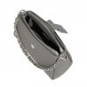 Damentasche Schultertasche 003g 01 grau Elefant