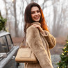 Damen-Schultertasche 016g Nude