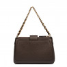 Damentasche Schultertasche 003g Dunkelbraun