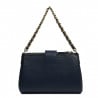 Damen-Schultertasche 003g Blau Elefant