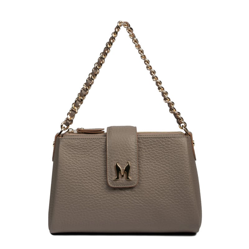 Damentasche zum Umhängen 003g taupe