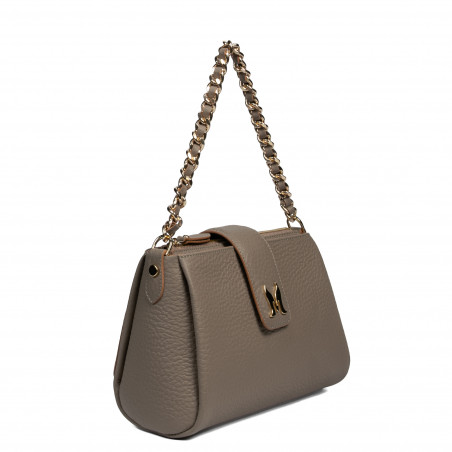 Damentasche zum Umhängen 003g taupe