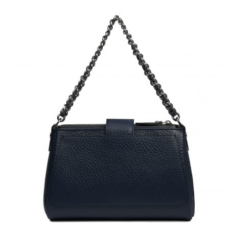 Damentasche Schultertasche 003g 01 blau Elefant