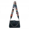 Damentasche Schultertasche 003g 01 blau Elefant