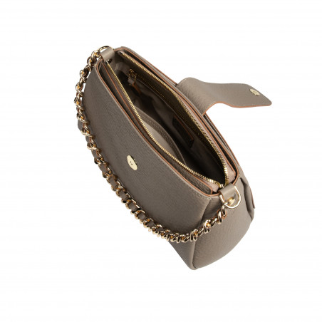 Damentasche zum Umhängen 003g taupe