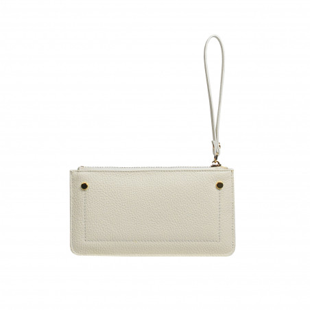 Damenbrieftasche 202g weiß beige
