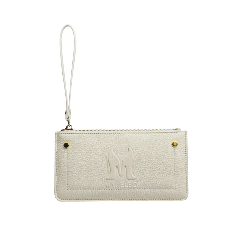 Damenbrieftasche 202g weiß beige