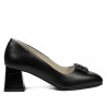 Damen elegante Schuhe 1298-1 schwarz