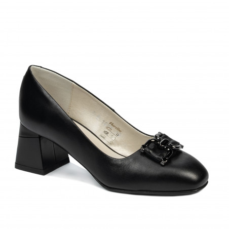 Damen elegante Schuhe 1298-1 schwarz