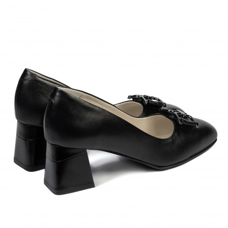 Damen elegante Schuhe 1298-1 schwarz
