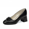 Damen elegante Schuhe 1298-1 schwarz