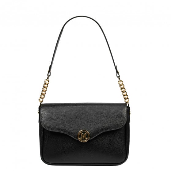 Schultertasche für Damen 015g biz schwarz