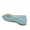Damen Ballerinas 1301 Babyblau