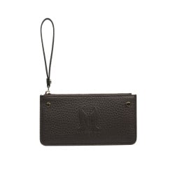 Damenbrieftasche 202g dunkelbraun Elefant