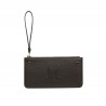 Damenbrieftasche 202g dunkelbraun Elefant
