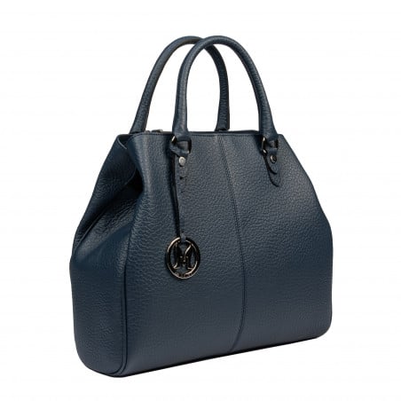 Damentasche Hand 002g 01 Elefant Blau