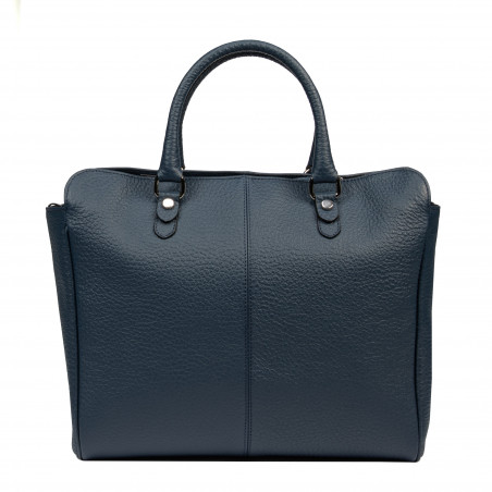 Damentasche Hand 002g 01 Elefant Blau
