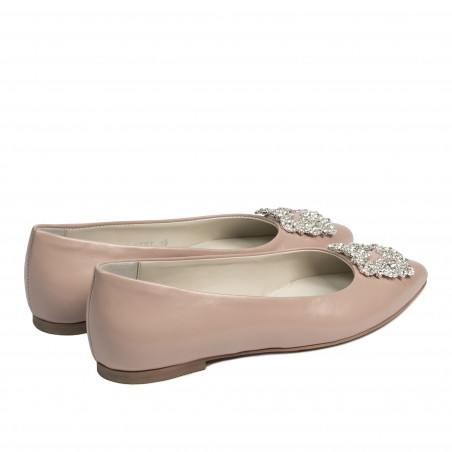 Damen Ballerinas 1301 Nude