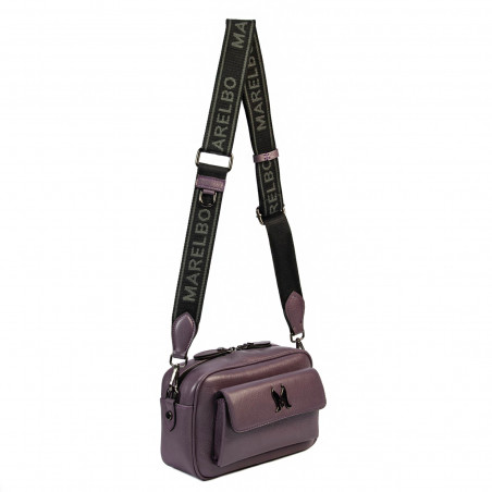 Damentasche Schultertasche 006g 02 lila