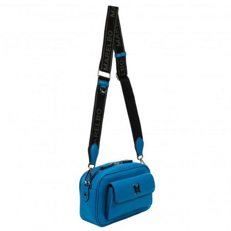 Damentasche Schultertasche 006g 01 elektrisches Blau