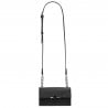 Damentasche Schultertasche 020g 01 schwarz Safiano