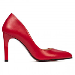Elegante Damenschuhe 1276 rot