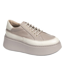 Damen-Sneaker 6070 Sand kombiniert