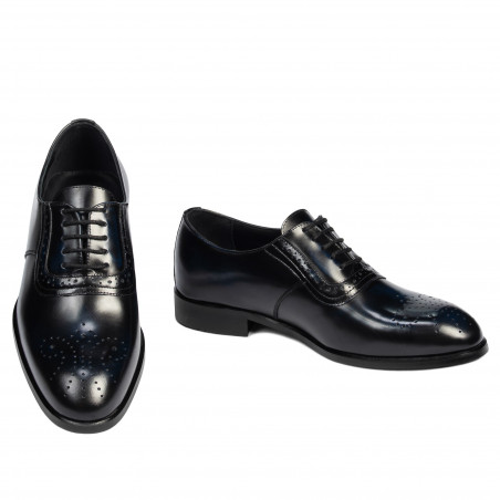 Elegante Herrenschuhe 959 a indigo florantic
