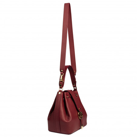 Damentasche Schulter 018g Bordeaux