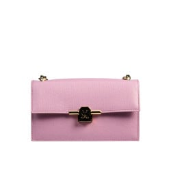 Damen-Umhängetasche 020g violett Safiano